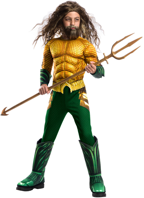 AQUAMAN BOYS DELUXE COSTUME