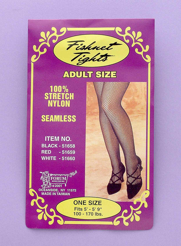 FISHNET PANTYHOSE-BLACK XL