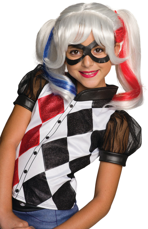 HARLEY QUINN KIDS WIG