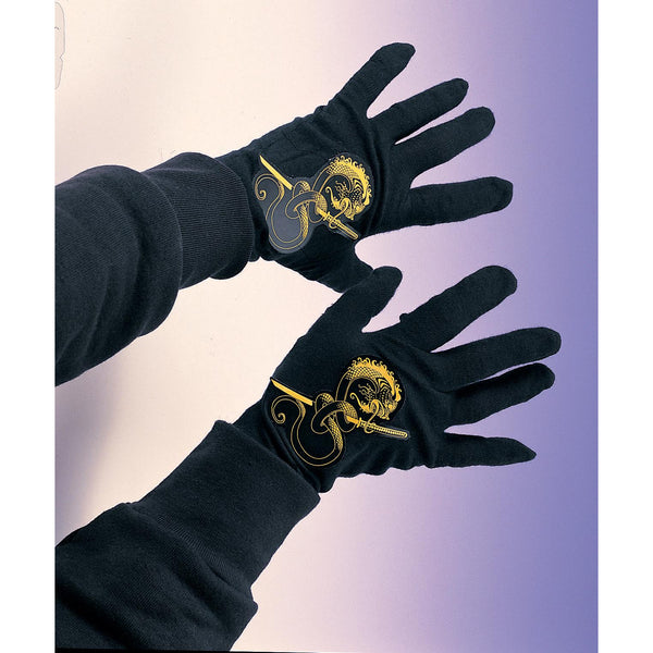 CHILD NINJA GLOVES-BLK