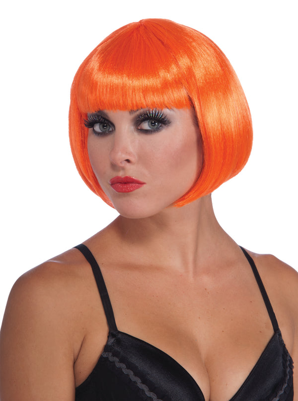 WIG-NEON BOB-ORANGE