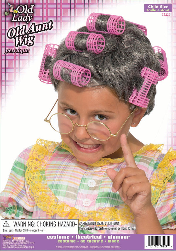 WIG-CHILD-OLD AUNT