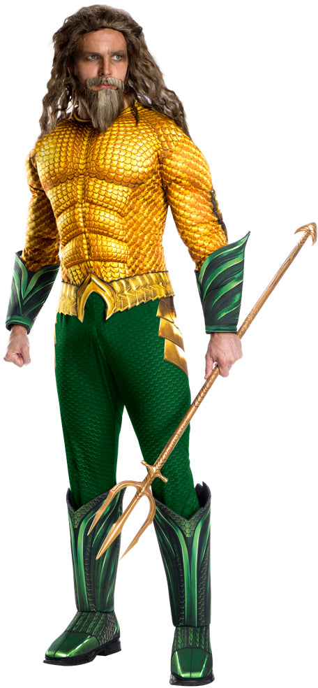 AQUAMAN MENS DELUXE COSTUME