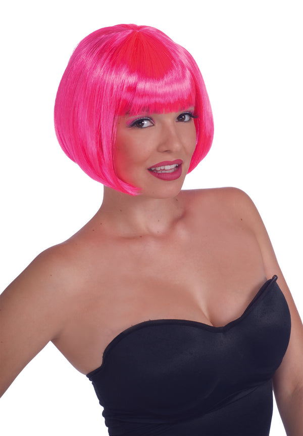 WIG-NEON BOB-PINK