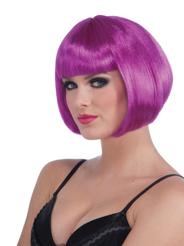 WIG-NEON BOB-PURPLE