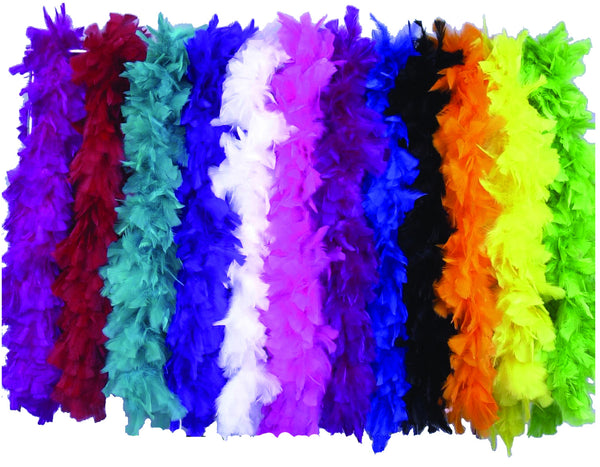 FEATHER BOA-SOLID 60 GRAM