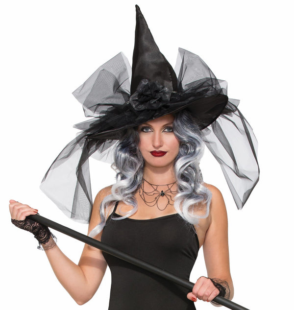 WITCH & WIZARD- DLX WITCH HAT