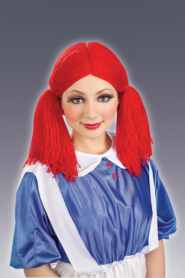 WIG-RAG DOLL GIRL (ADULT)