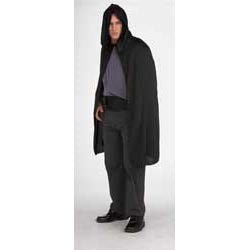 SHRT BLK HOODED CAPE 70D