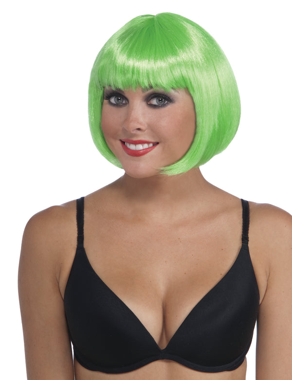 WIG-NEON BOB-GREEN