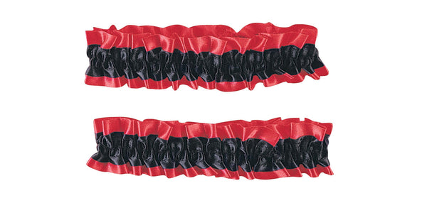 GARTER / ARMBAND-RED/BLACK