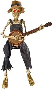 SKELETON PLAYING BANJO 39 IN