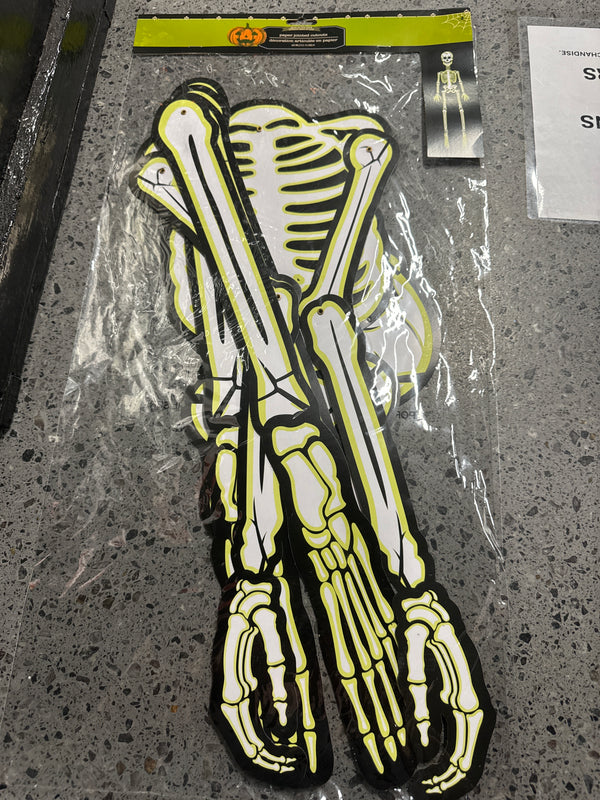 Hanging Skeleton Cutout