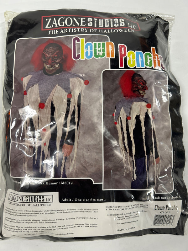 CLOWN PONCHO