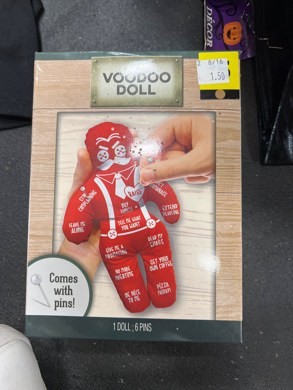 BAD BOSS VOODOO DOLL