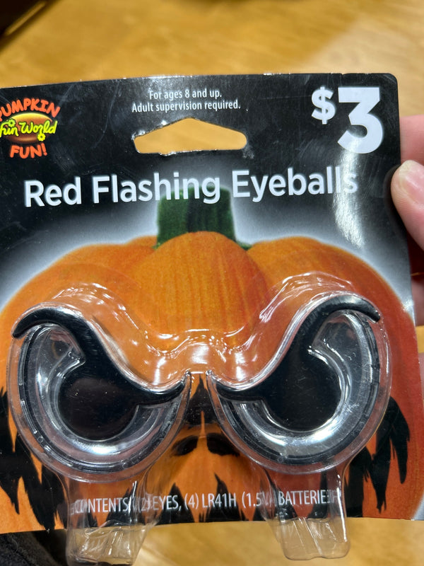 RED FLASHING EYEBALLS