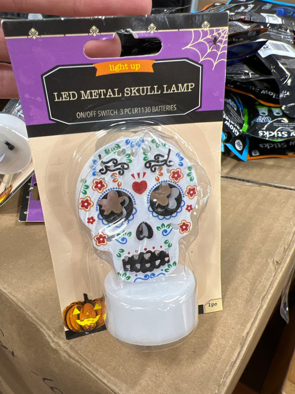 LED METAL SKULL LAMP