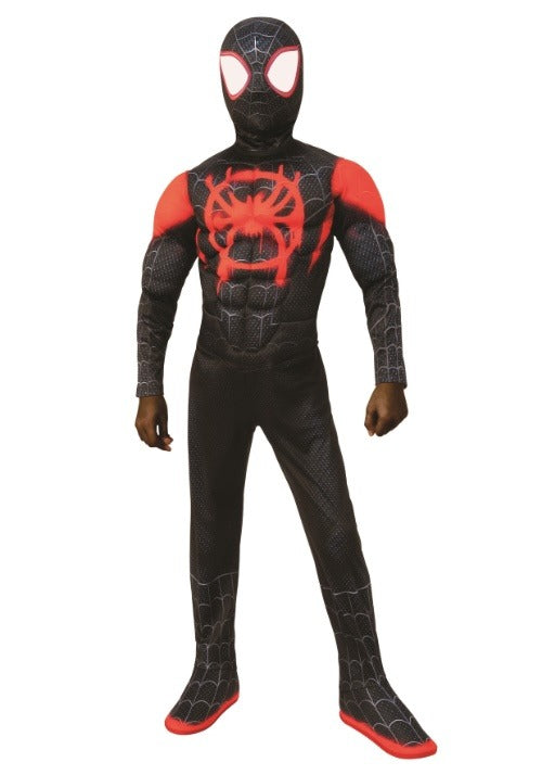 CHILD'S MILES MORALES SPIDERMAN COSTUME